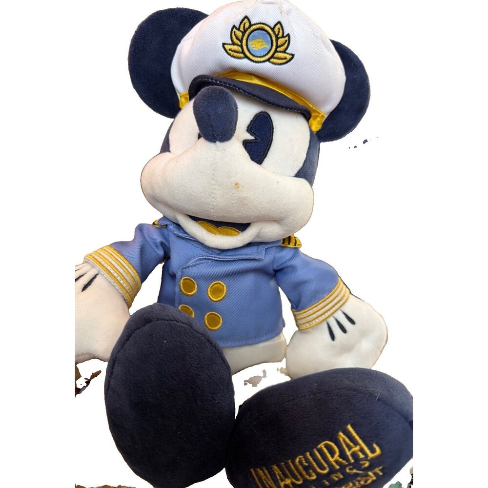 Disney Cruise Line DCL Wish Inaugural Sailing Mickey Mouse Plush 2022